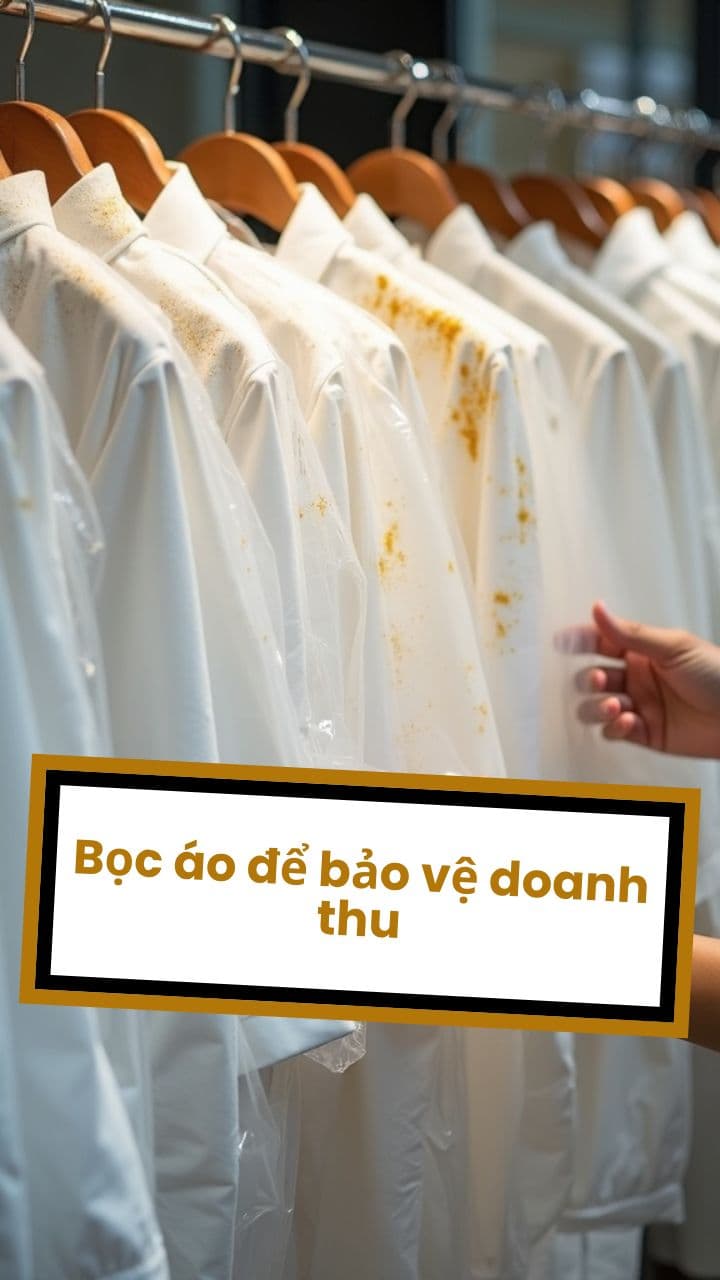 Bọc áo để bảo vệ doanh thu