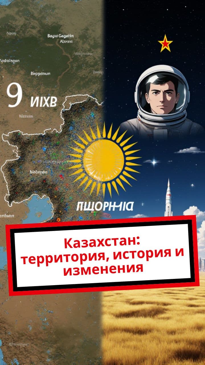 Казахстан: территория, история и изменения