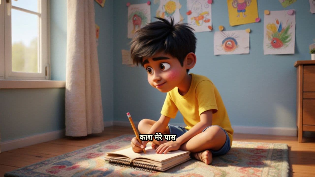 जादुई पेंसिल का रोमांच