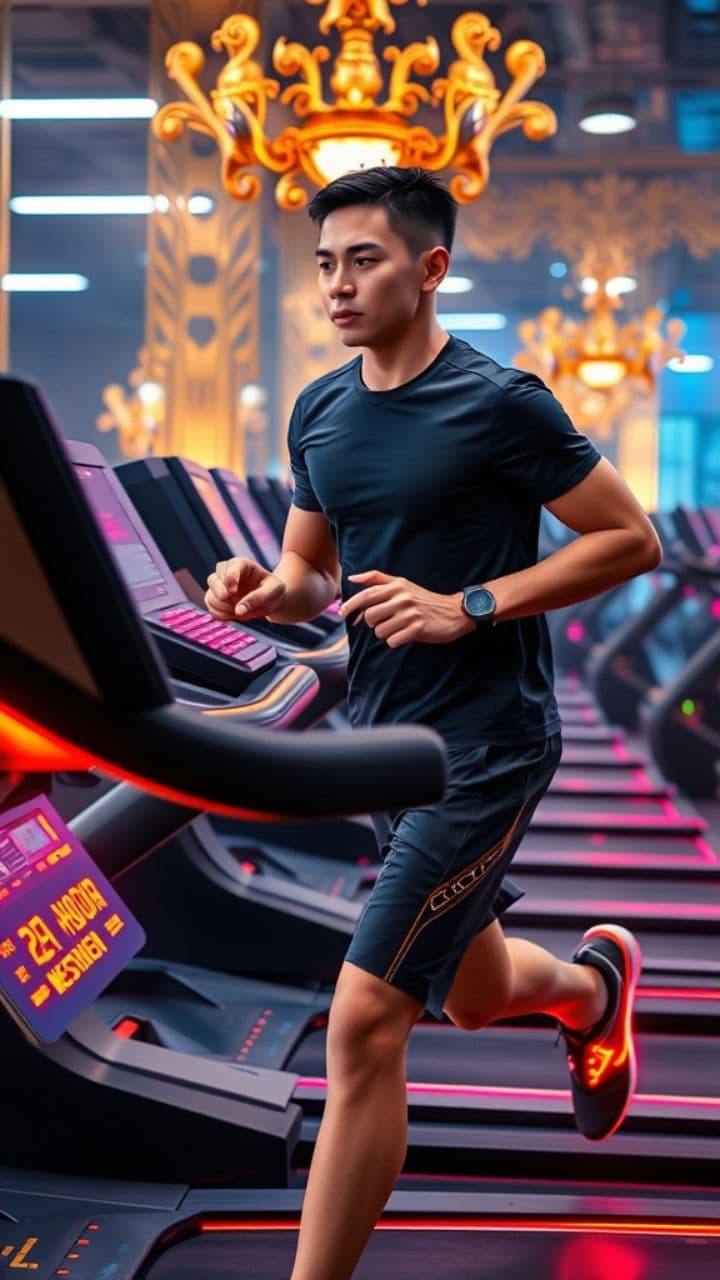 Pocong Keto di Gym Malam