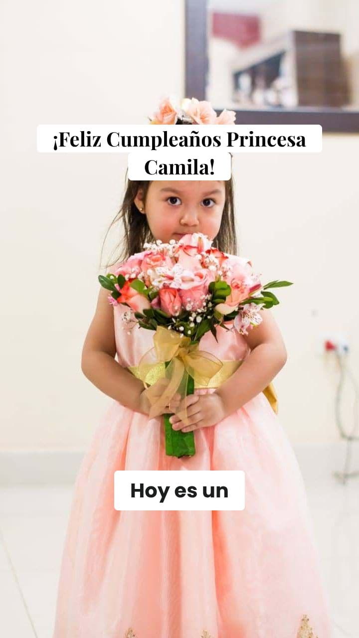 El Cumpleaños Real de la Princesa Camila