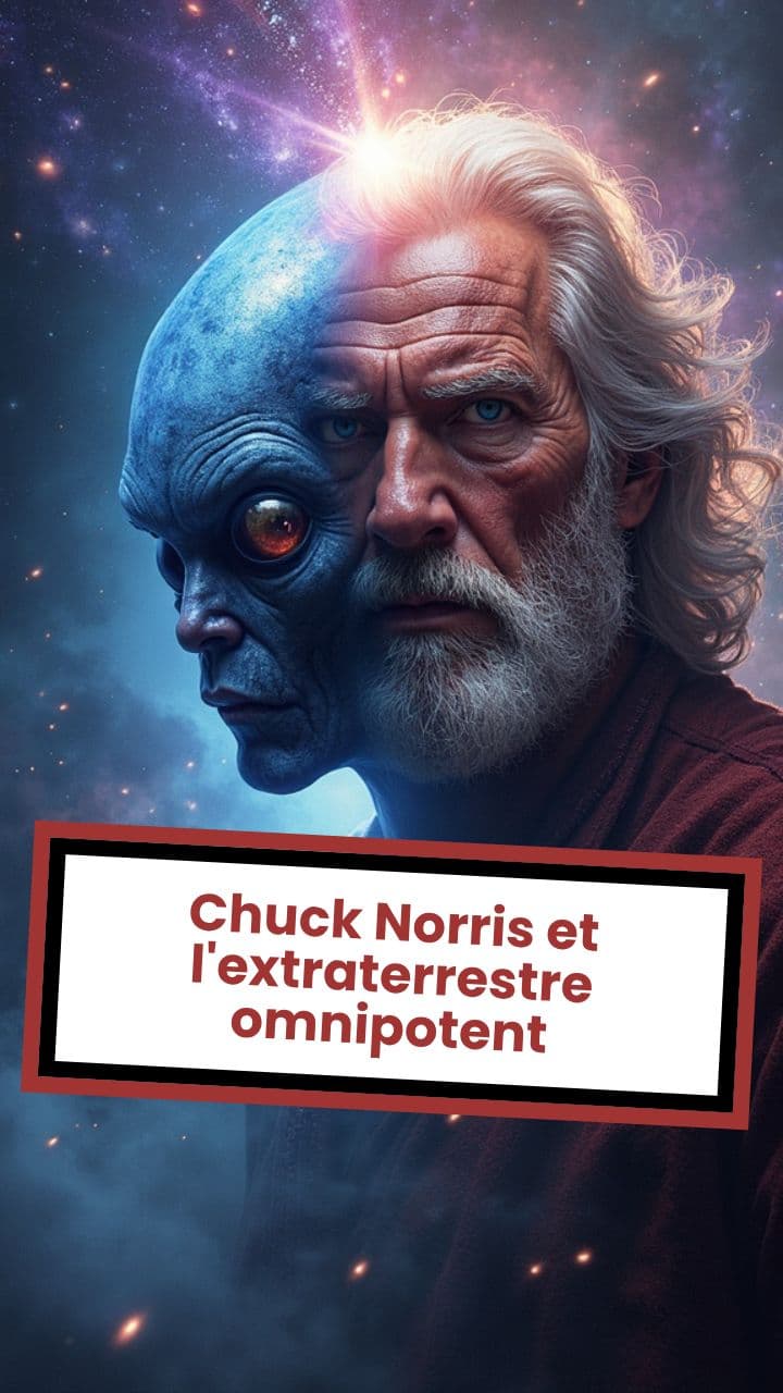 Chuck Norris et l'extraterrestre omnipotent