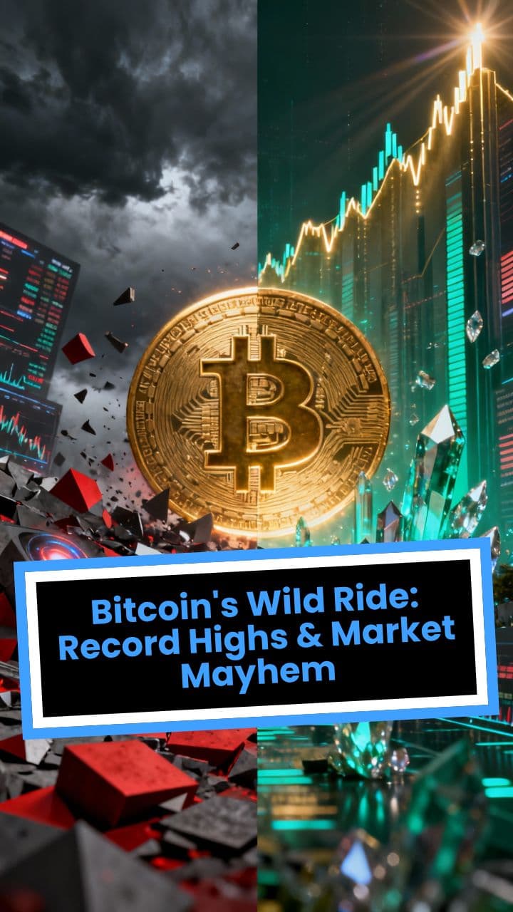 Bitcoin's Wild Ride: Record Highs & Market Mayhem