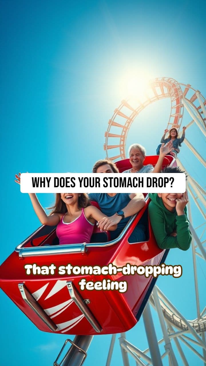 Why Does Your Stomach Drop on Roller Coasters? | RapidSmartFacts