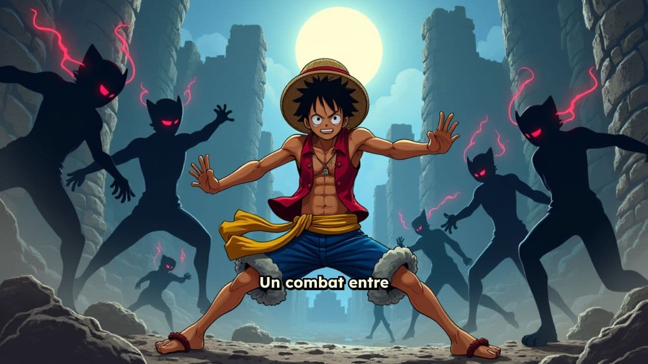 Luffy contre les ombres de Ganon