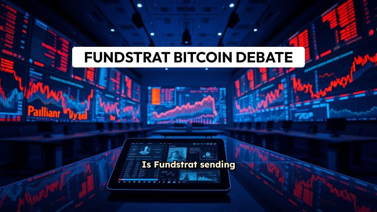 Fundstrat's Bitcoin Debate: Mixed Signals or Nuance?