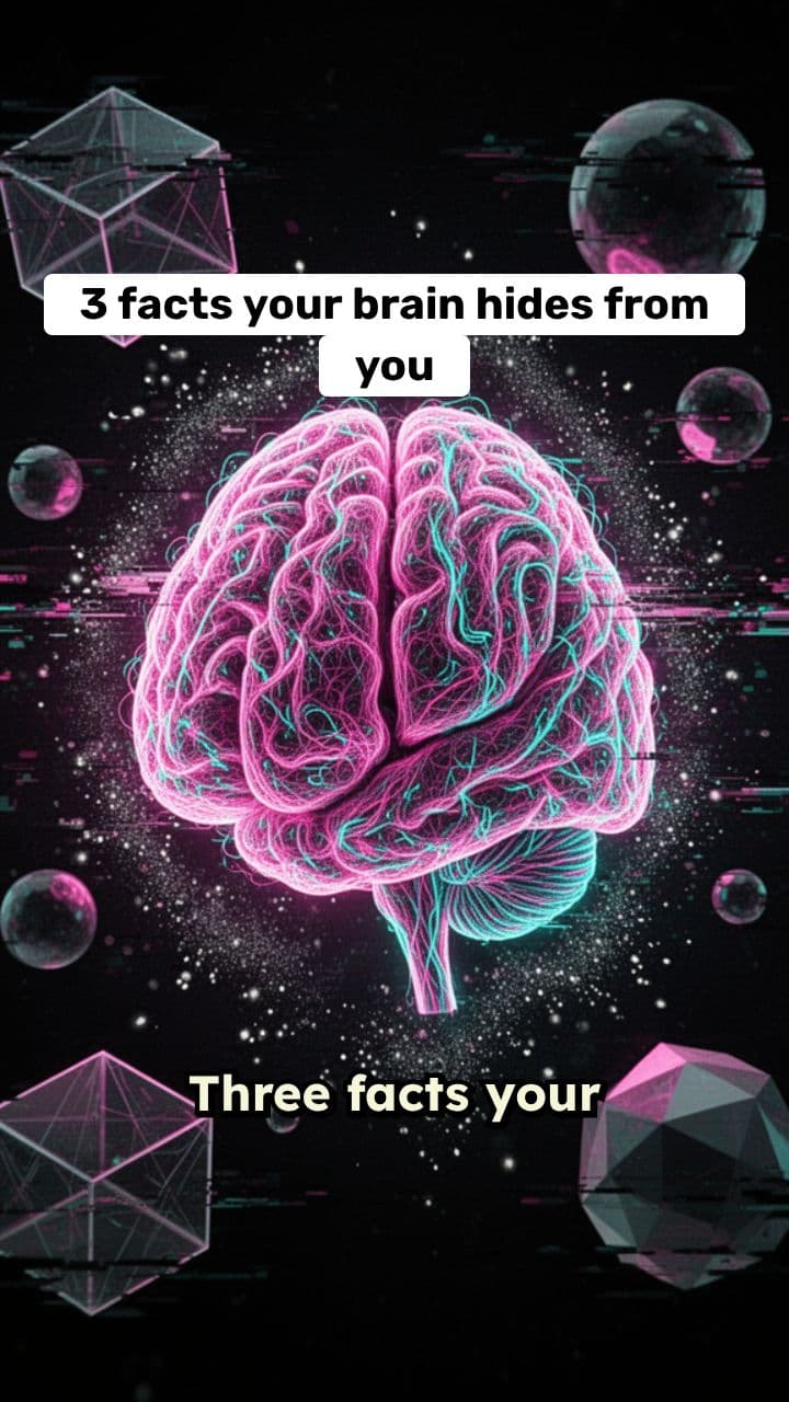 3 Facts Your Brain Hides From You
