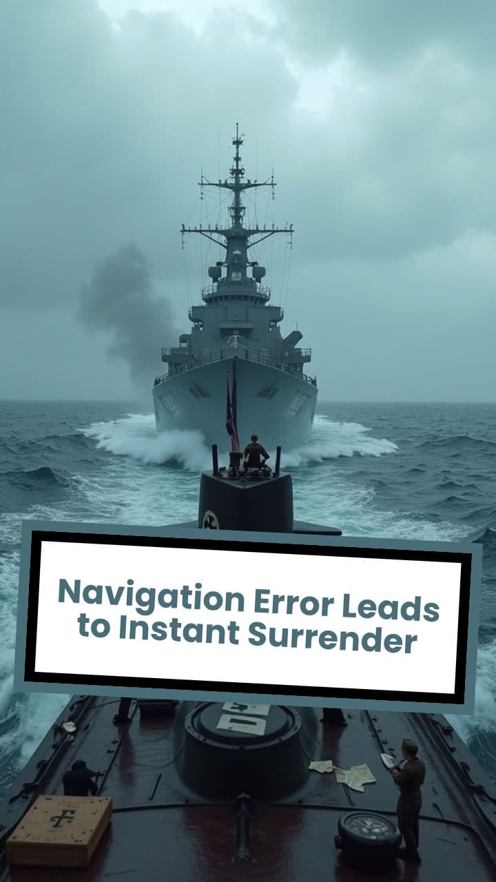 Navigation Error Leads to Instant Surrender