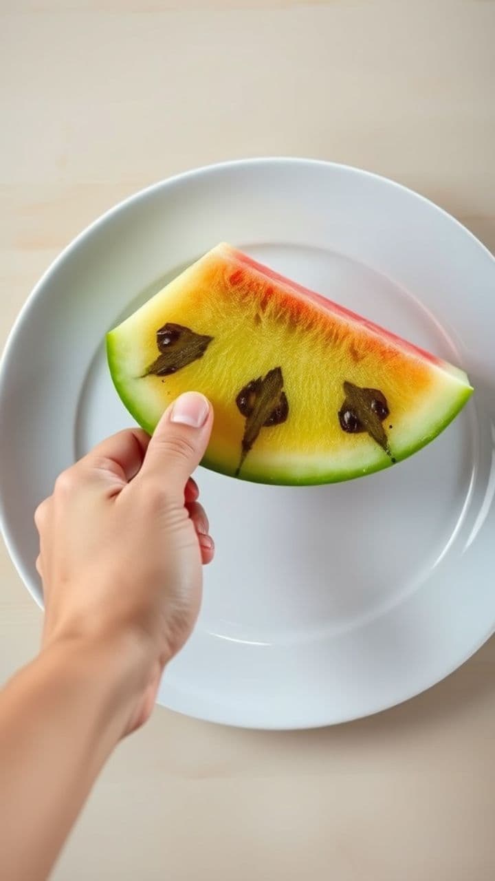 Watermelon on a Plate