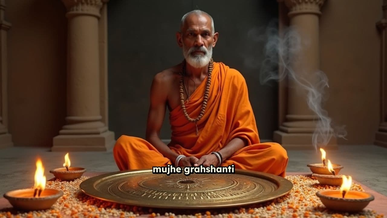 Grahshanti Text with Background