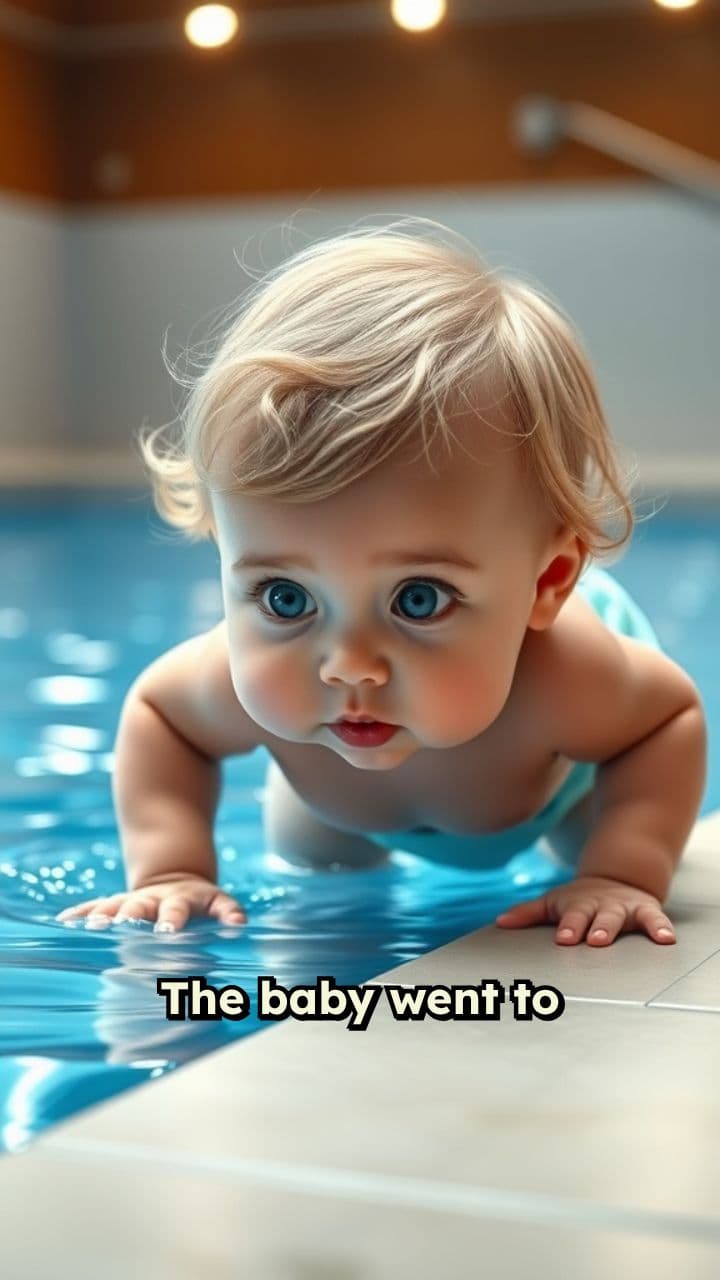 The Baby's Splashy Pool Adventure