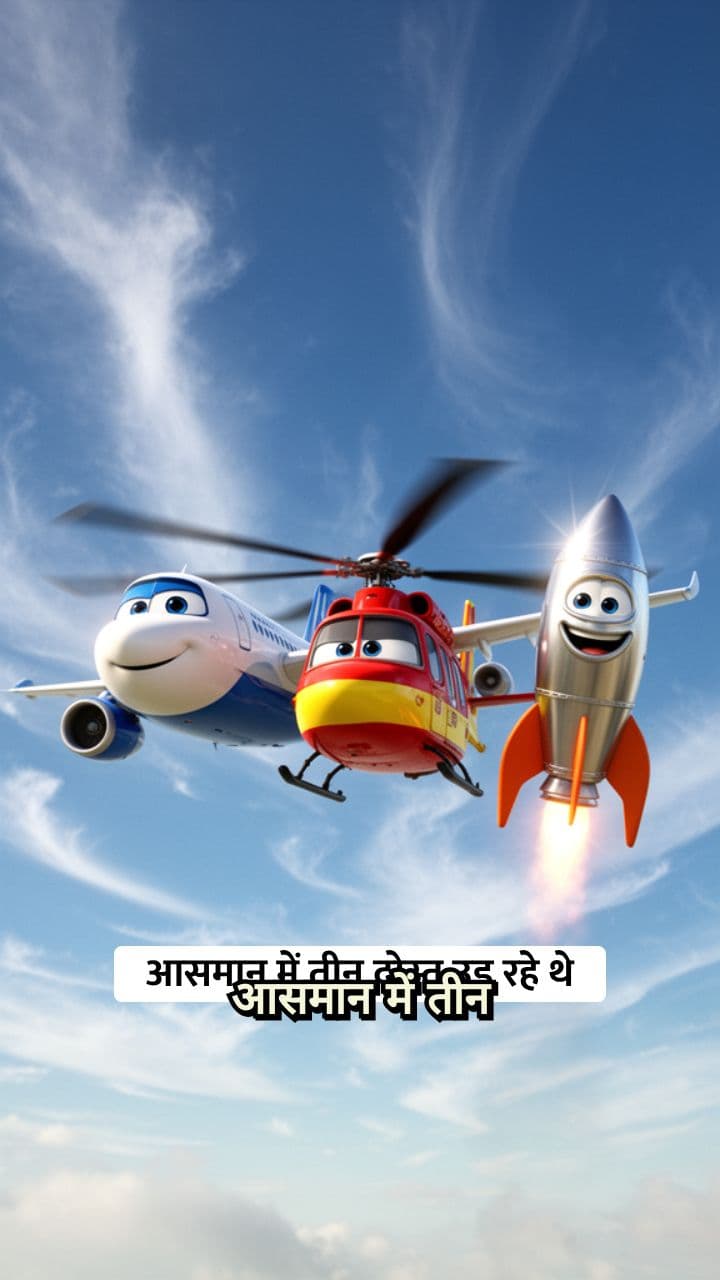 आसमान के तीन दोस्त