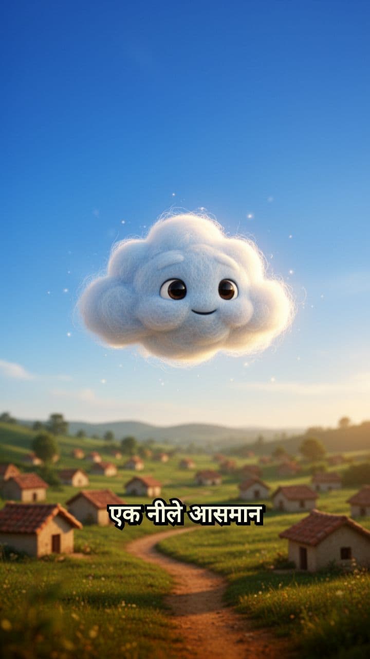 नन्हा बादल और उसकी दोस्ती