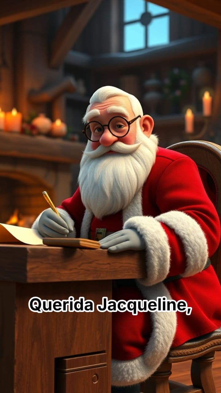 Mensaje navideño para Jacqueline