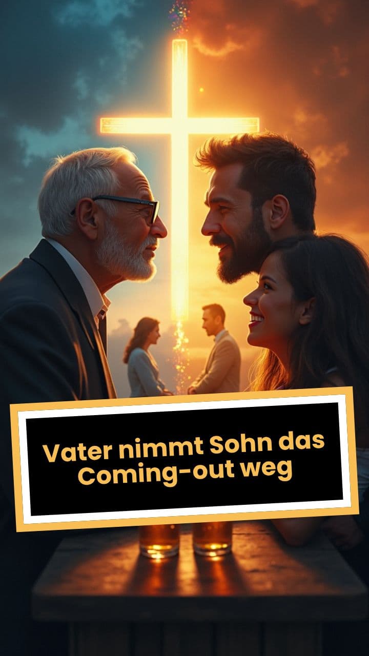 Vater nimmt Sohn das Coming-out weg