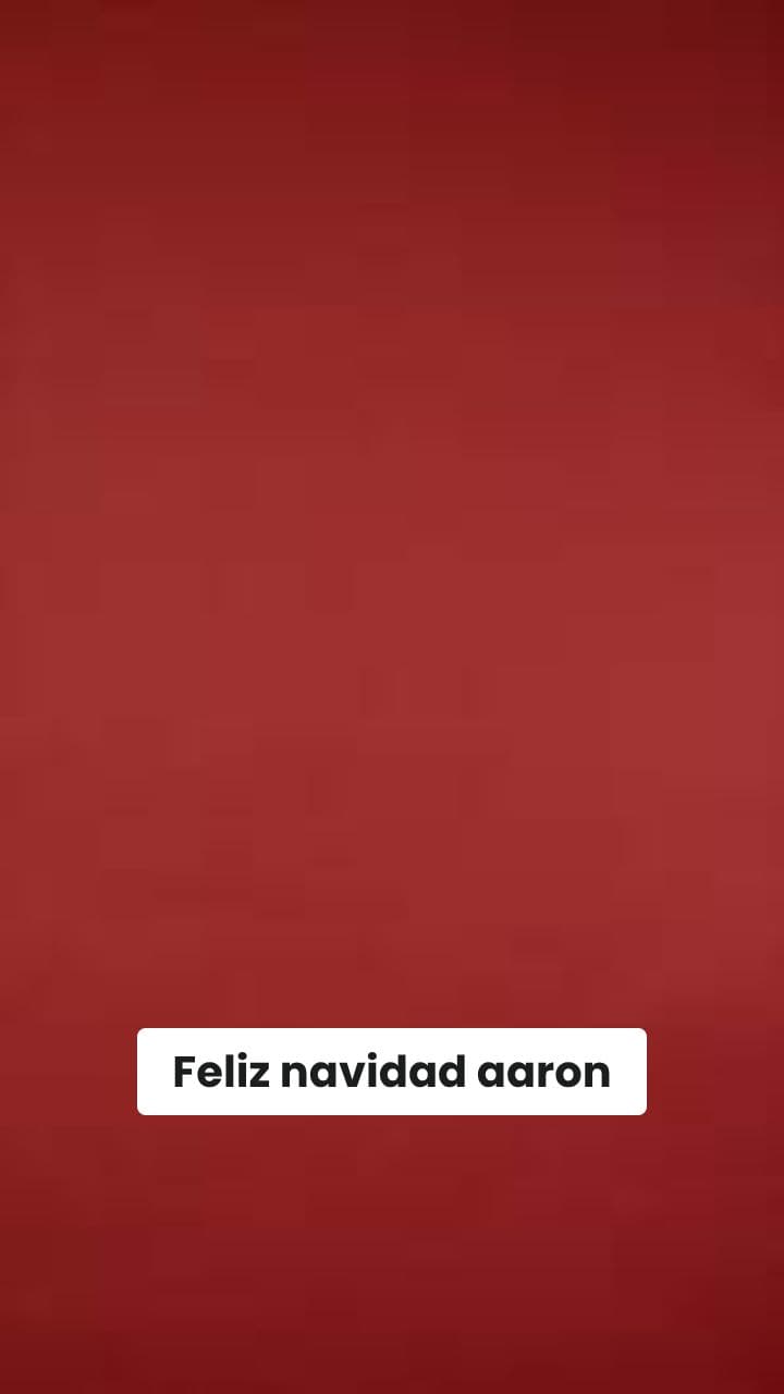 Feliz Navidad, Aaron Piris