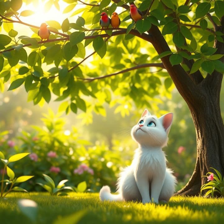 The Cat and the Birds