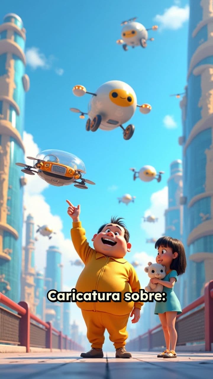 Aviación Futurista: Una Caricatura