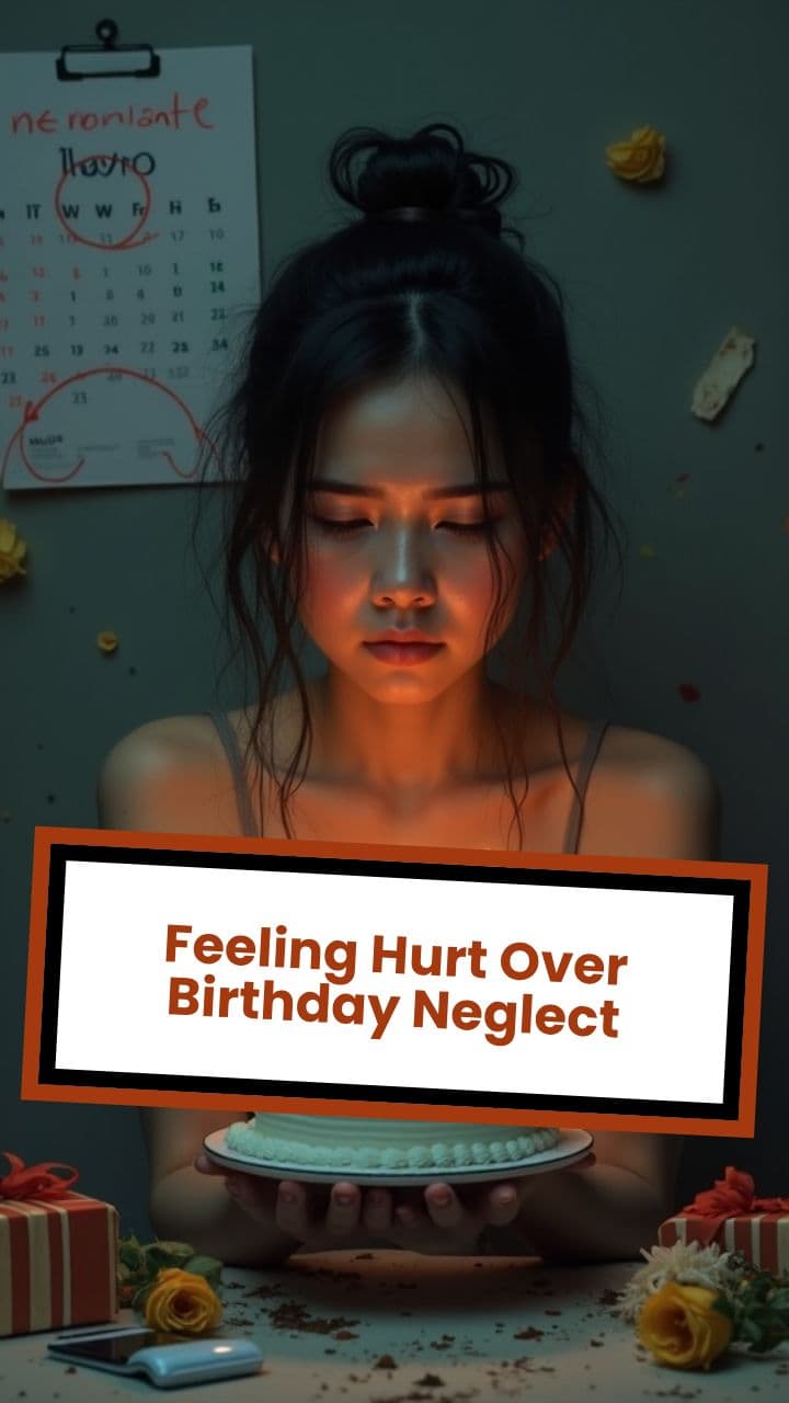 Feeling Hurt Over Birthday Neglect