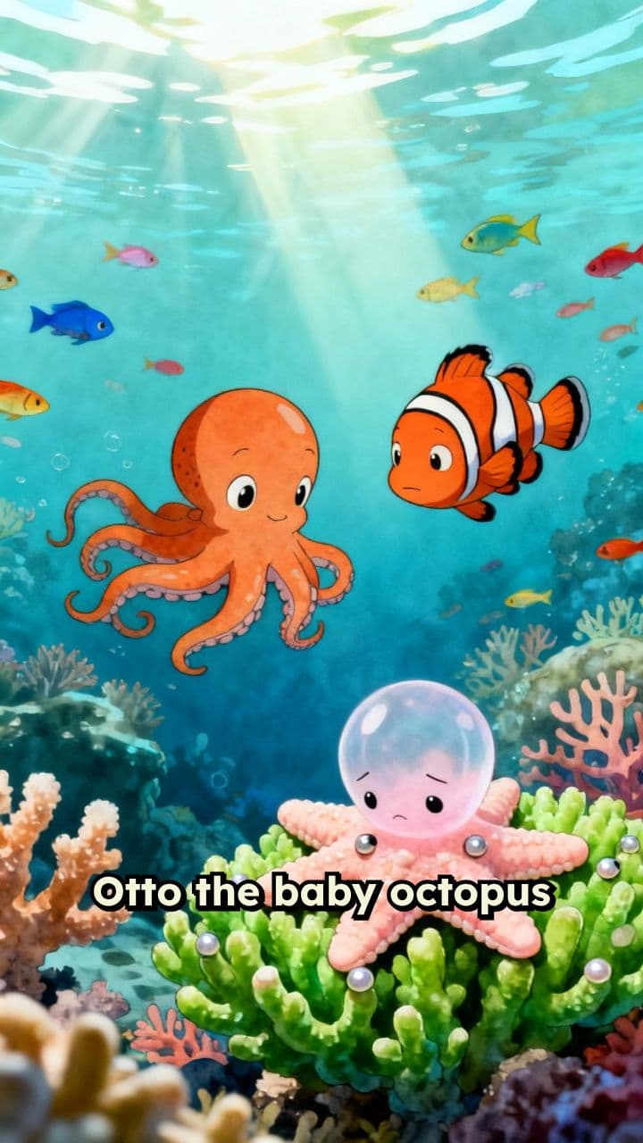 Otto and Finley's Starfish Adventure