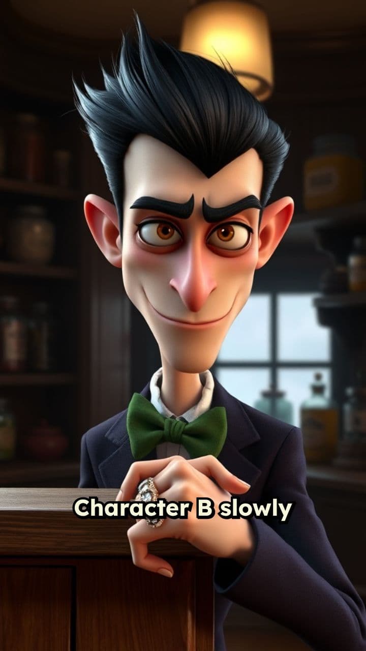 Sneaky Entrance of Character B