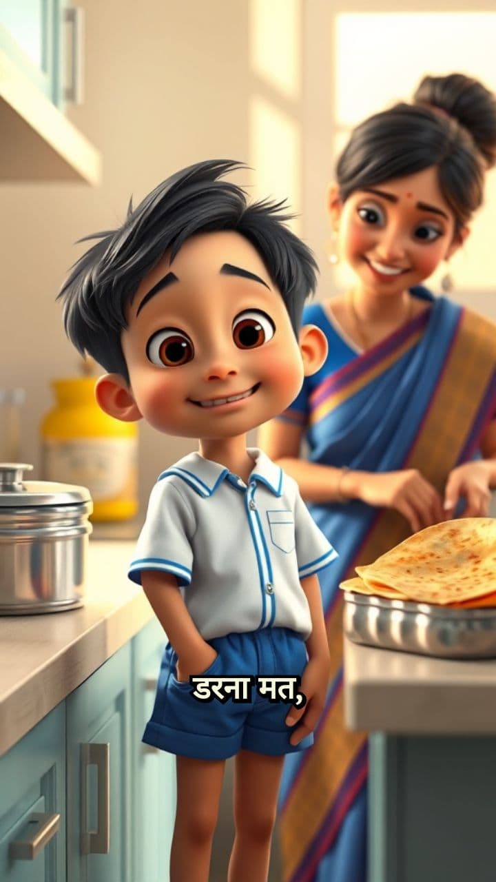 टिंकू का पहला स्कूल डे