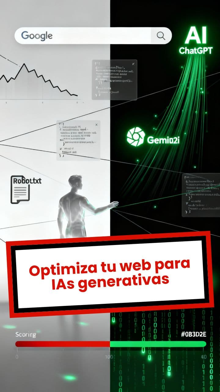 Optimiza tu web para IAs generativas