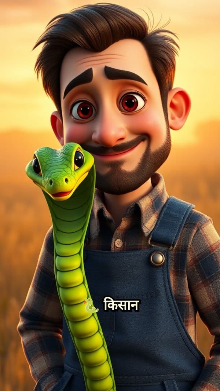 किसान और साँप की कहानी