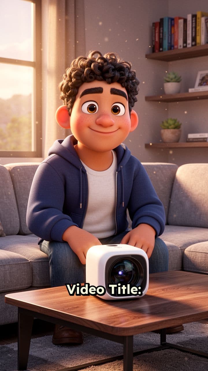 Pocket Projector for Any Wall Cinema