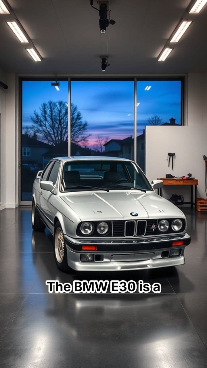 BMW E30: Timeless Driving Icon