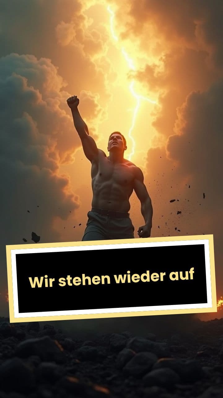 Wir stehen wieder auf