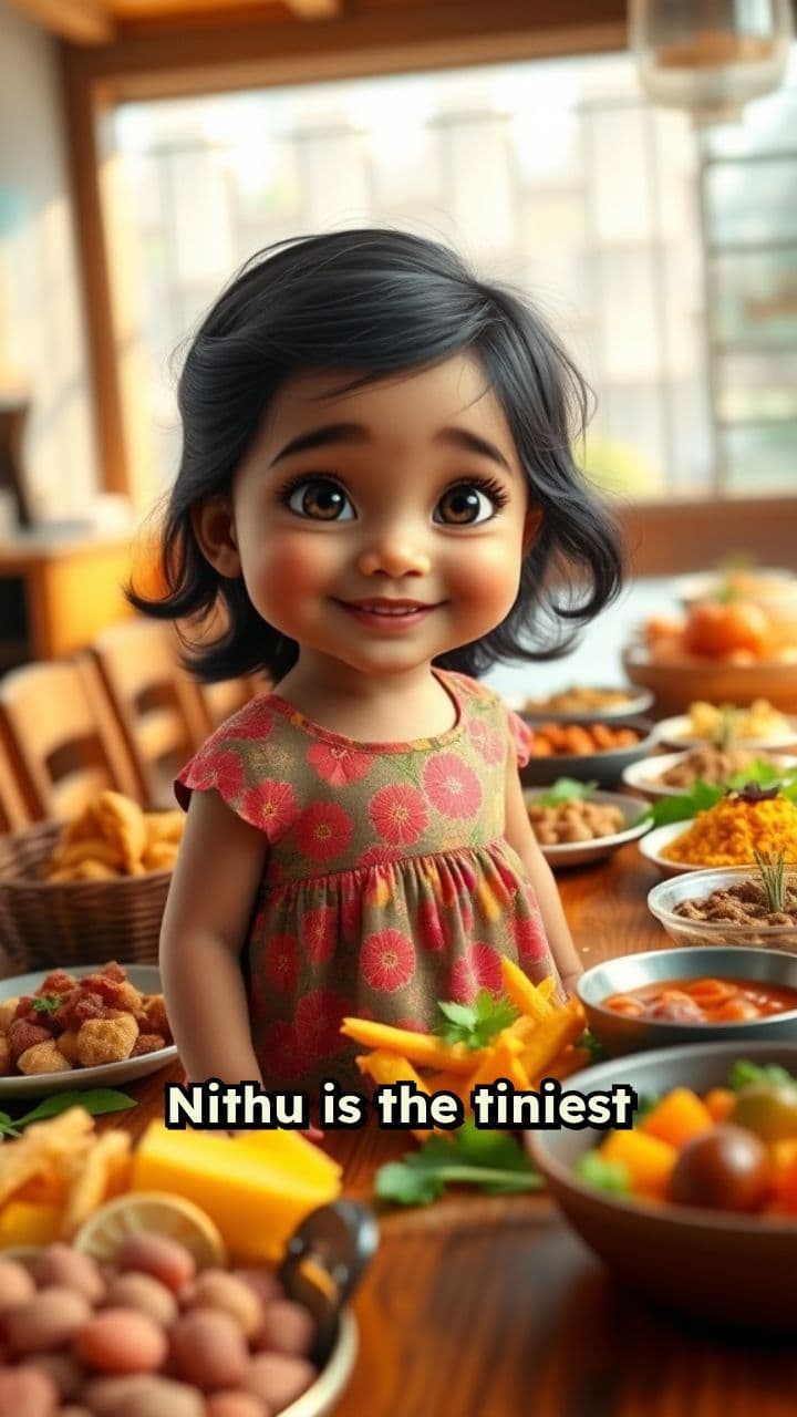 Nithu: The Tiny Foodie with Big Joy