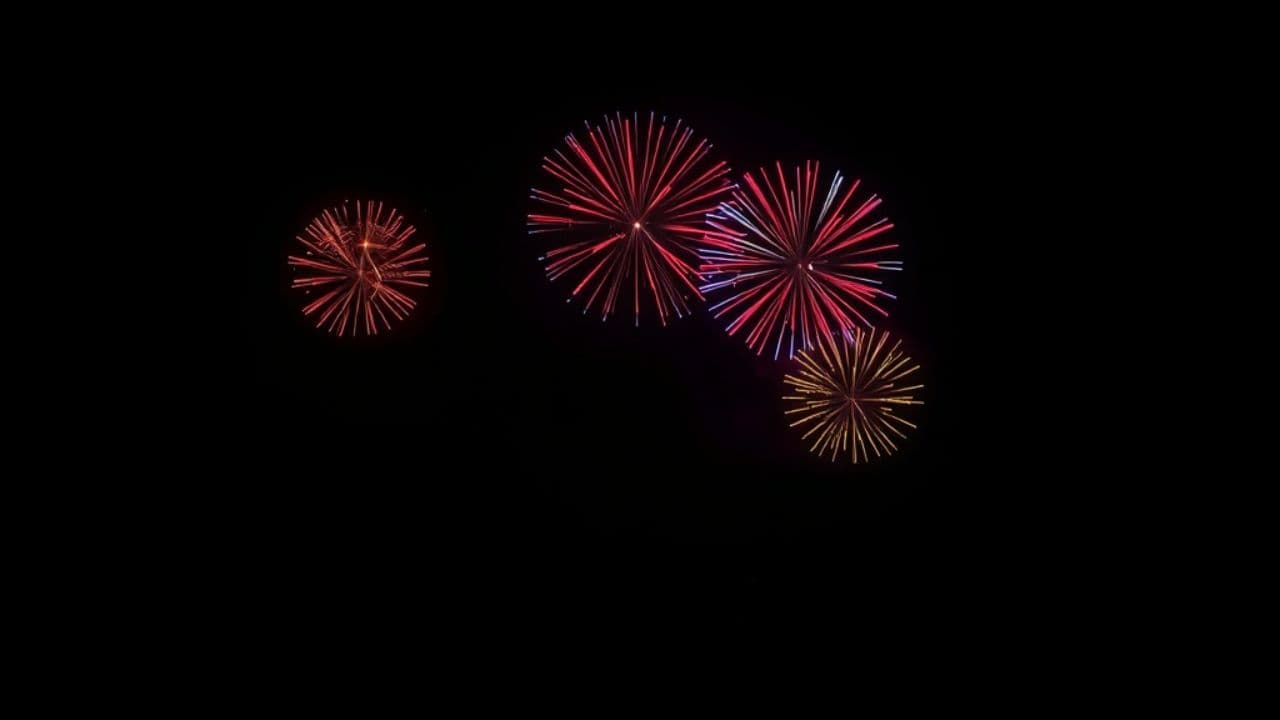 18. Geburtstag Feuerwerk