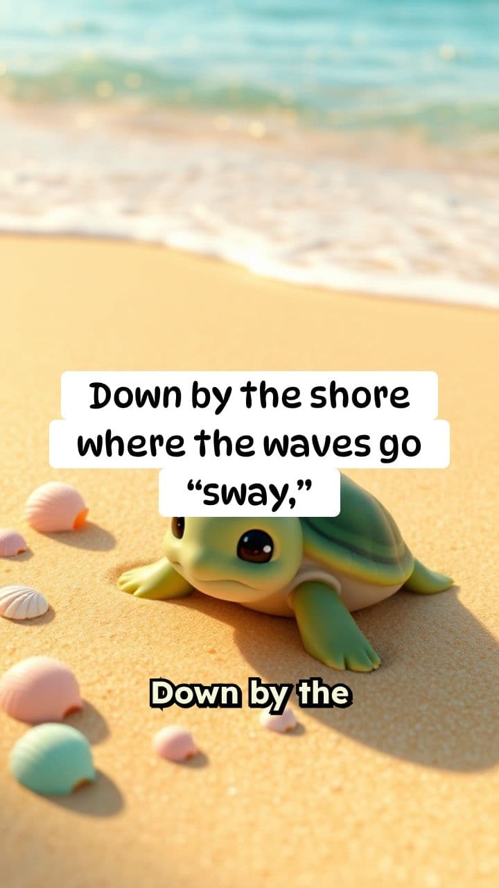 Tiny Turtle's Beach Adventure