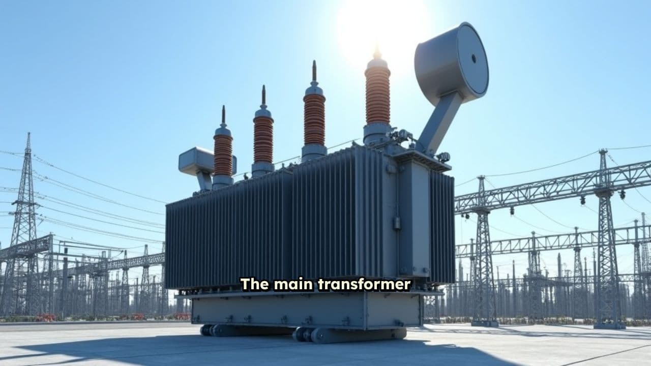 Secrets of a Solar Plant's Giant Transformer
