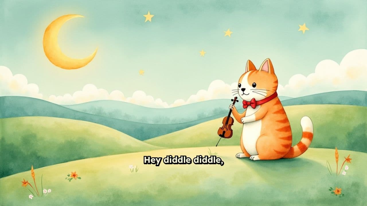 Hey Diddle Diddle: A Gentle Rhyme