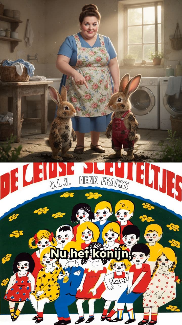 Defiant Rabbit Refuses a Bath