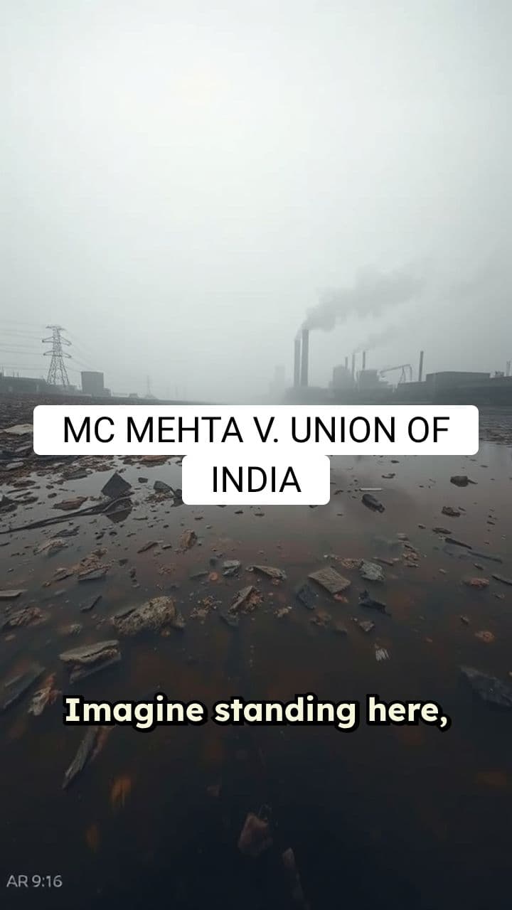 MC Mehta v. Union of India: A Landmark Case
