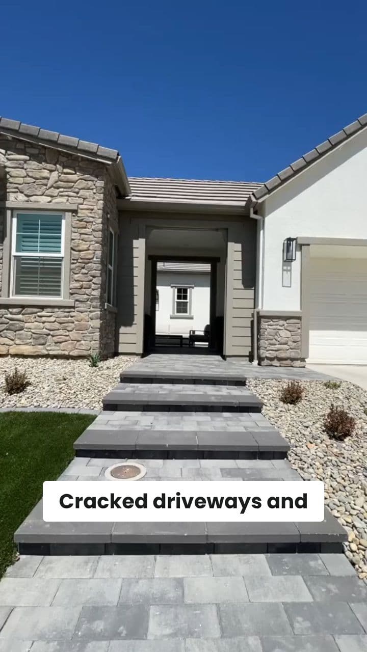 Driveway and Patio Transformation