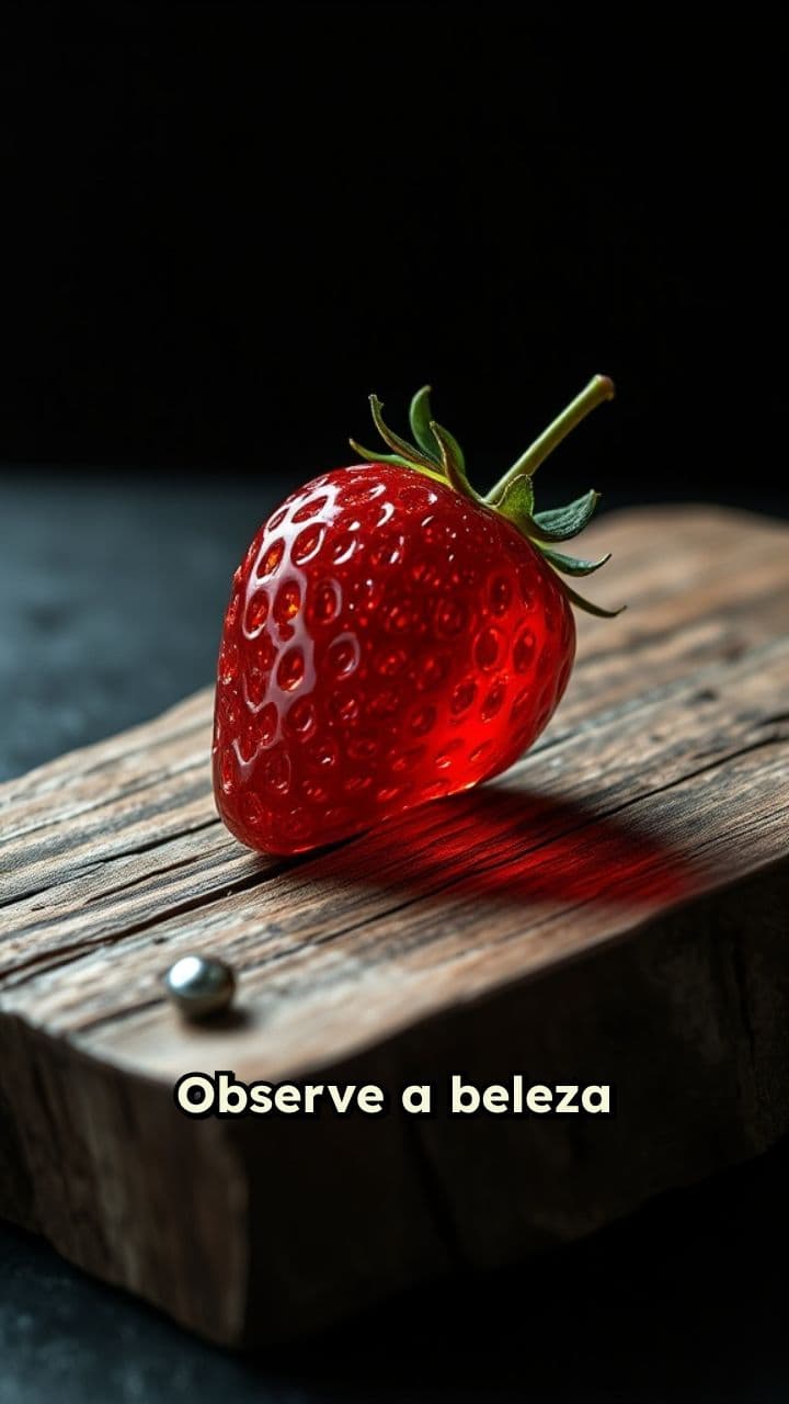 O Corte do Morango de Cristal