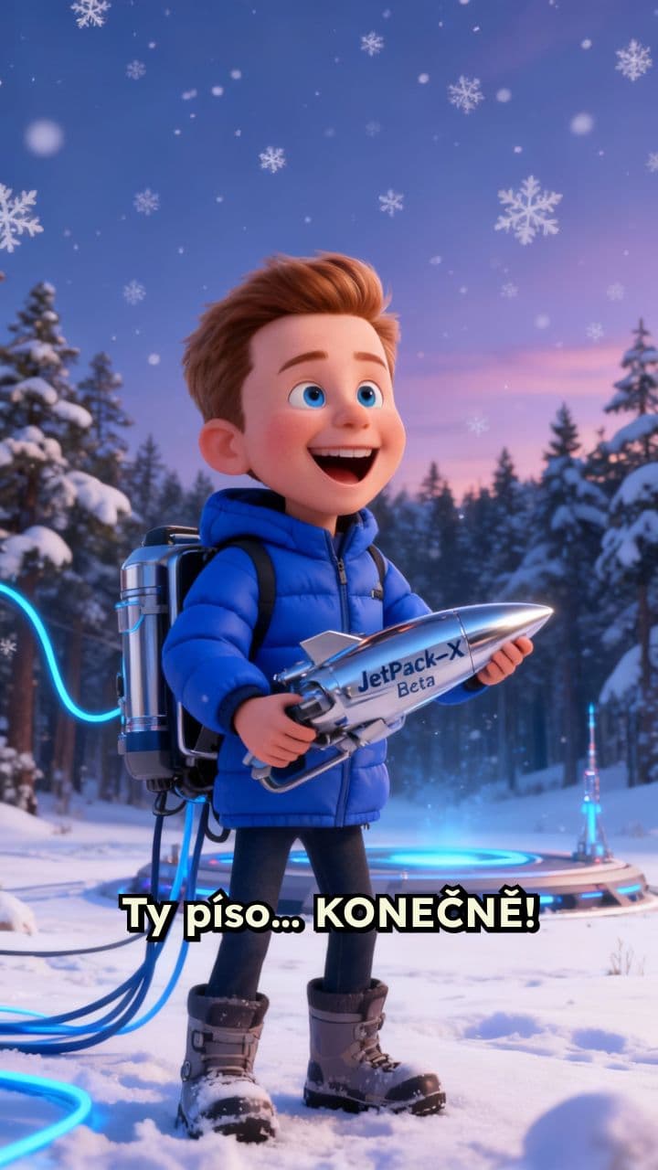 Dětské dobrodružství s JetPackem