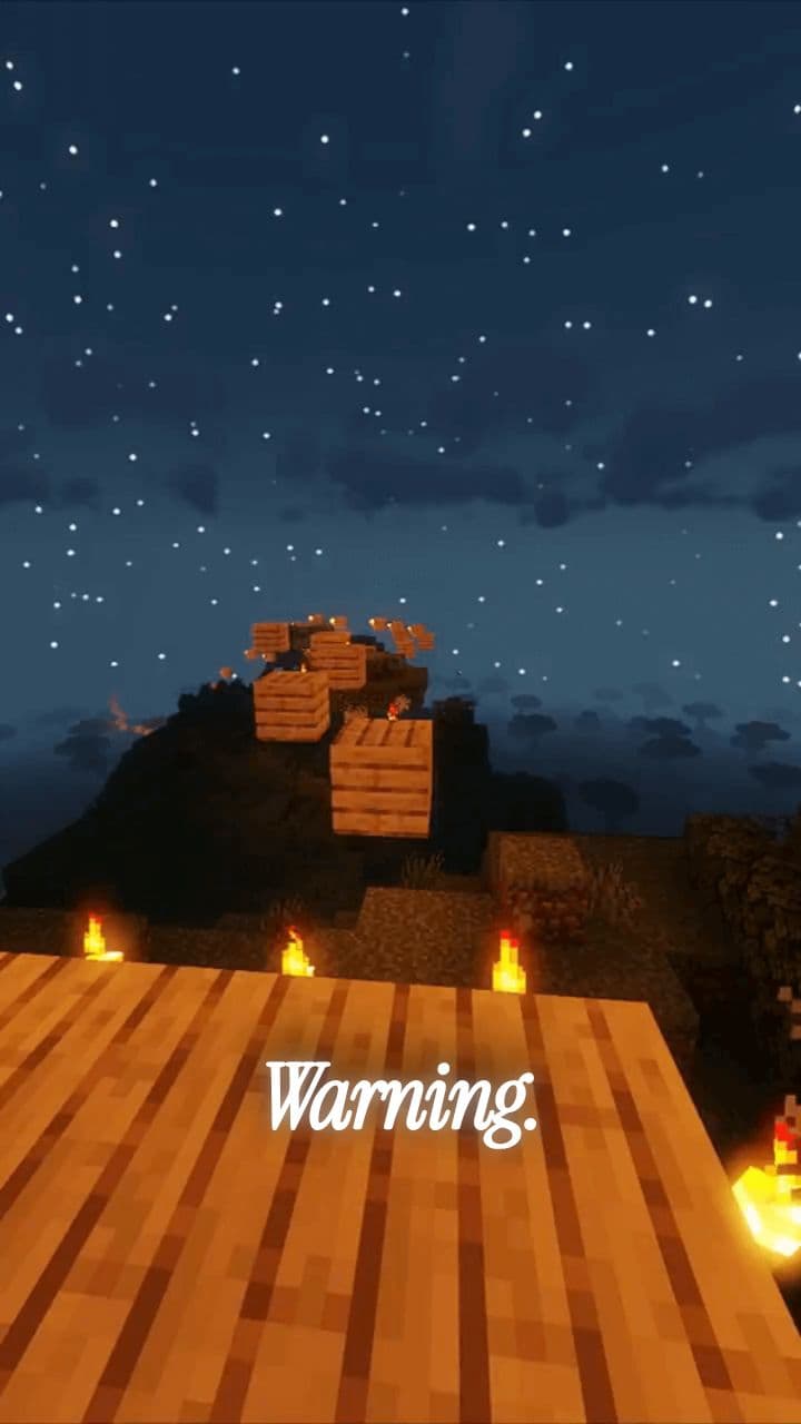 Minecraft's Chilling Replica