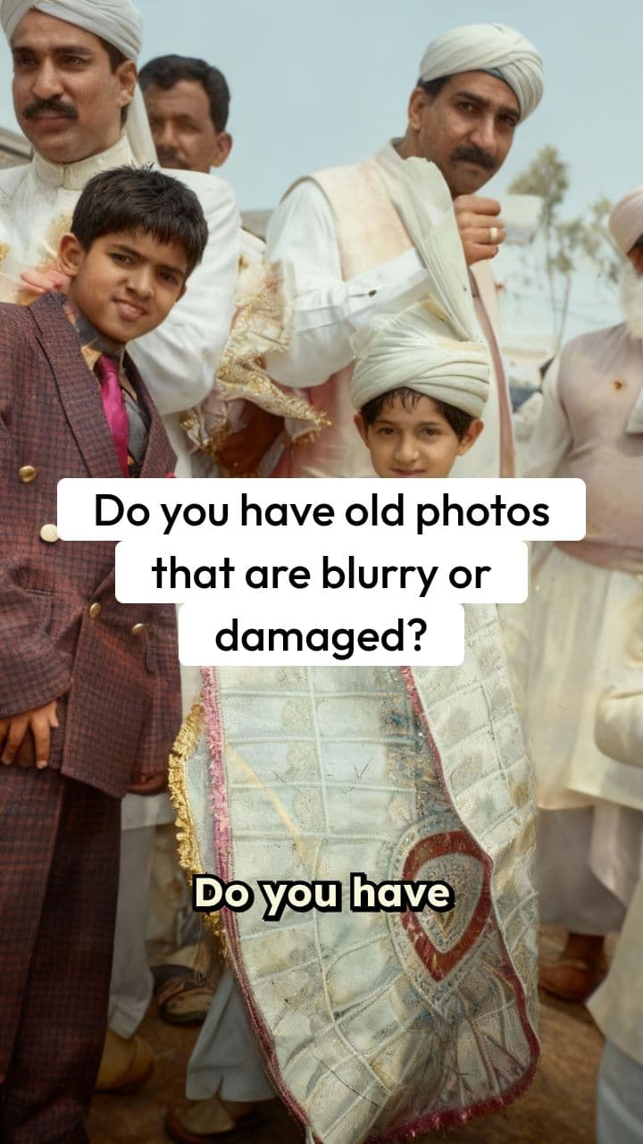 Photo Restoration Magic