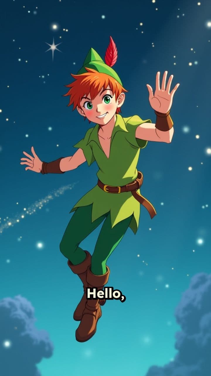 Peter Pan's Birthday Wish for Lou