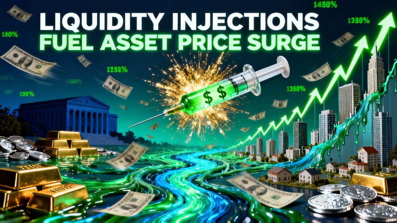 Liquidity Injections Fuel Asset Price Surge