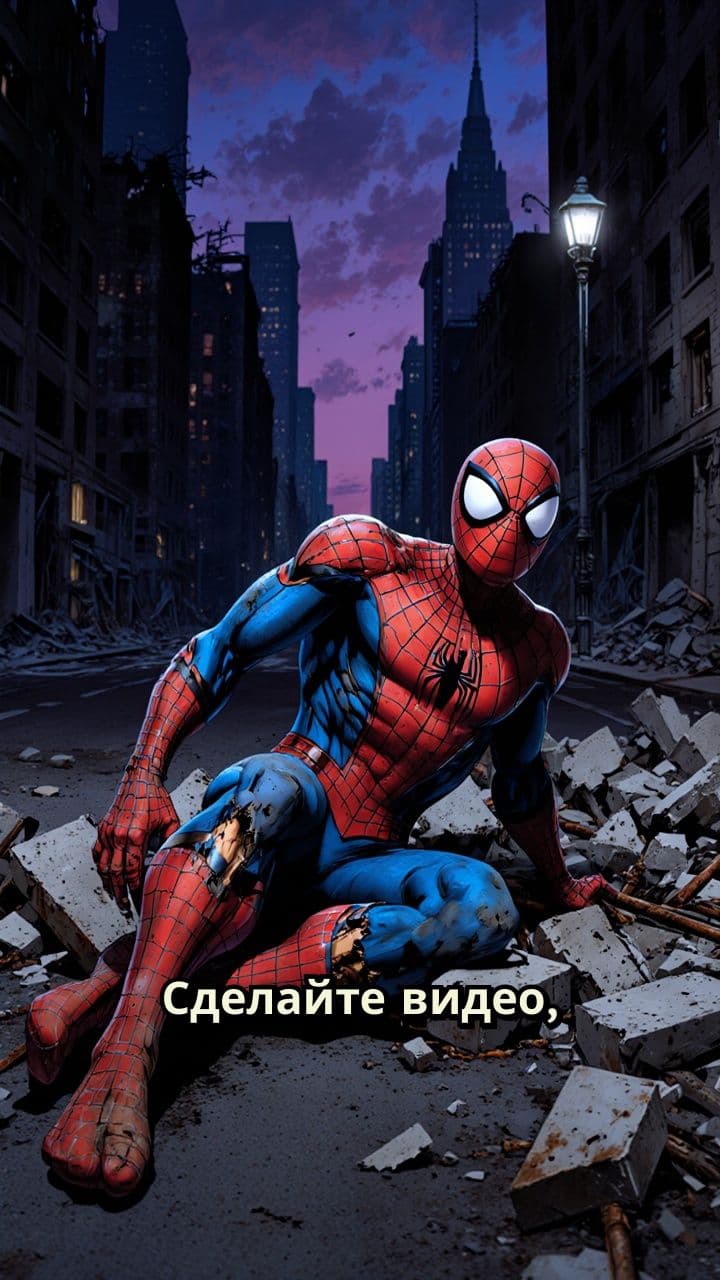 Пролет камеры по мертвым героям Marvel