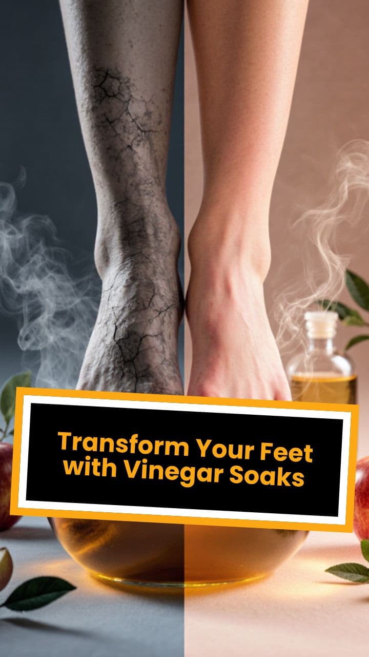 Transform Your Feet with Vinegar Soaks