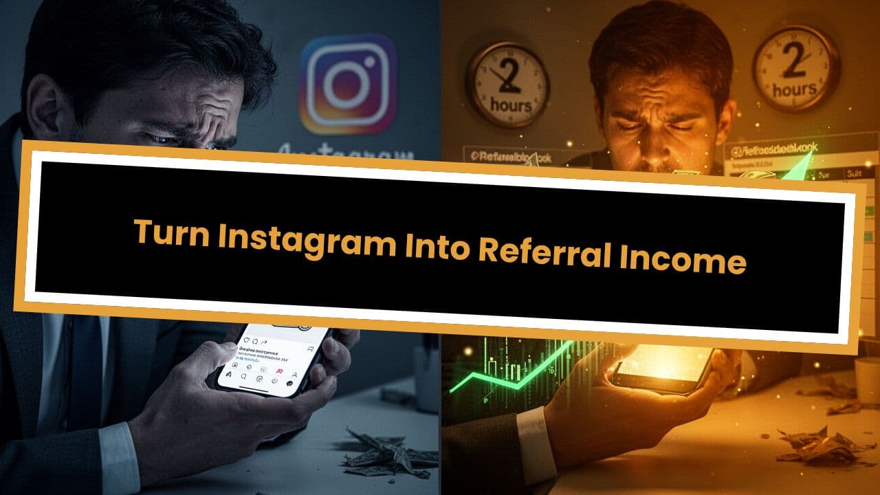 Turn Instagram Into Referral Income