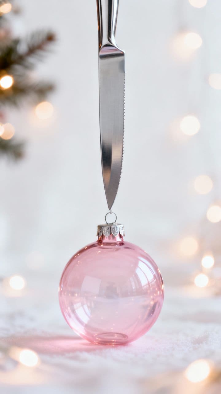 ASMR Christmas Ornament Slicing