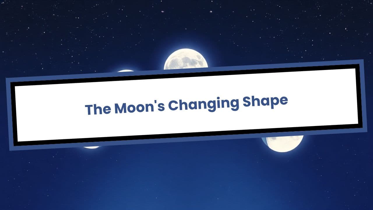 The Moon's Changing Shape